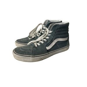 VANS-Off-The-Wall Shoes US Lace Up Canvas Suede Womens 10.5 Mens 9